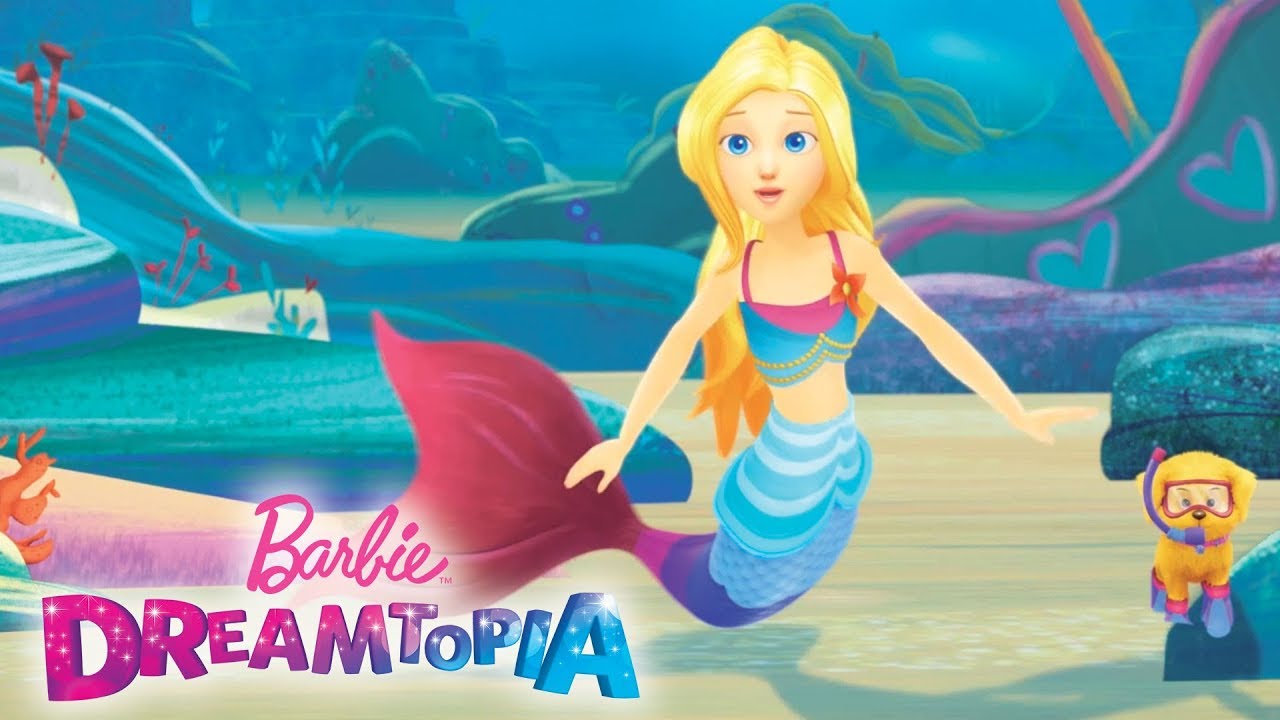 Barbie Dreamtopia Mermaid Movie , HD Wallpaper & Backgrounds