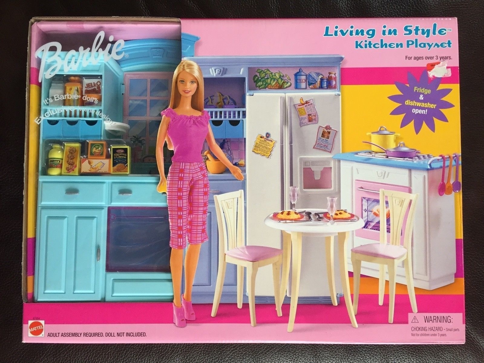 Splashback Windows Innovative Cabinetry Mattel Barbie - Barbie Kitchen Playset , HD Wallpaper & Backgrounds