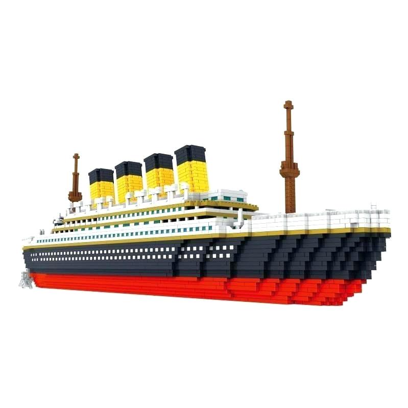 Titanic Ship Model Set 3d Wallpaper Free Download - Titanic Ship Mini Blocks , HD Wallpaper & Backgrounds