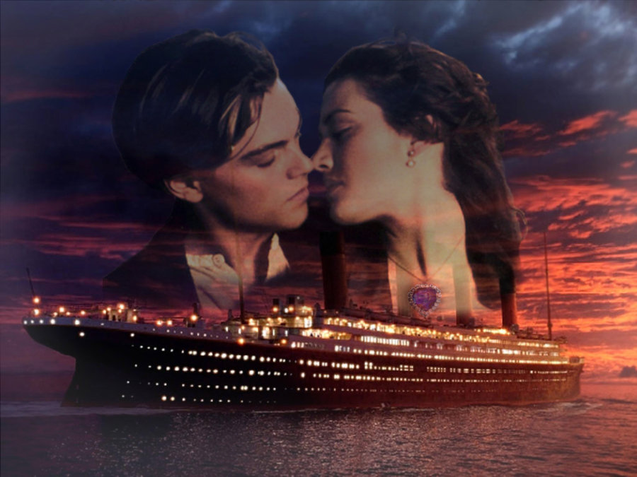 Titanic Movie Jack And Rose - Jack Et Rose Titanic , HD Wallpaper & Backgrounds