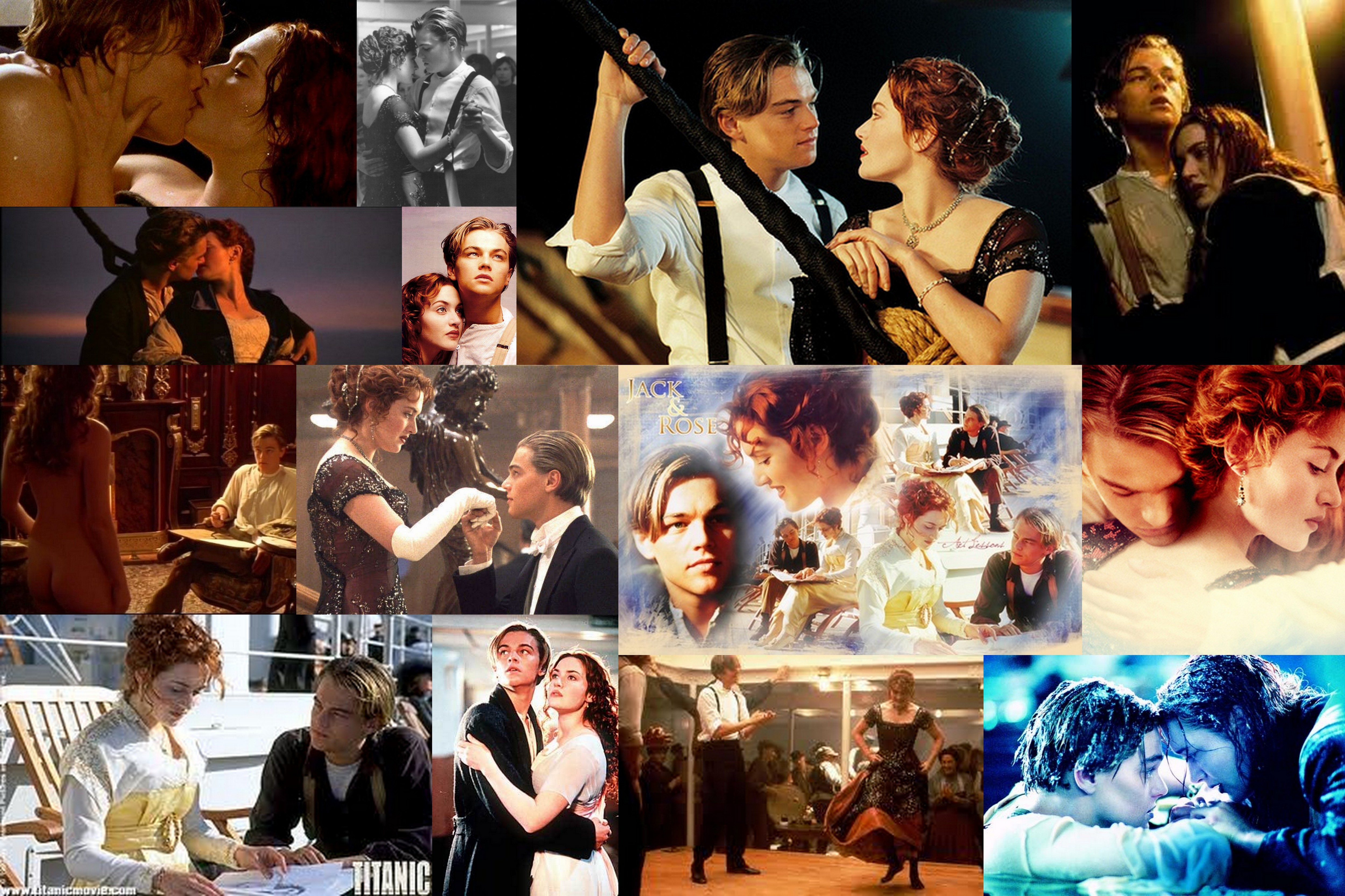 Op - Titanic Movie Picture Collage , HD Wallpaper & Backgrounds