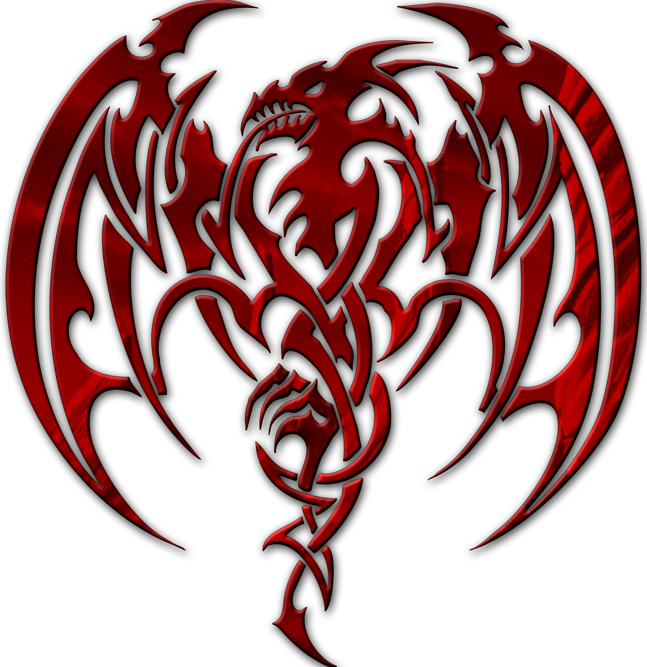 Skyrim Logo Wallpaper - Dragon Symbol Red , HD Wallpaper & Backgrounds