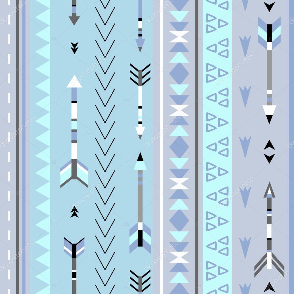 Tribal Arrows Boho Seamless Pattern - Pattern , HD Wallpaper & Backgrounds