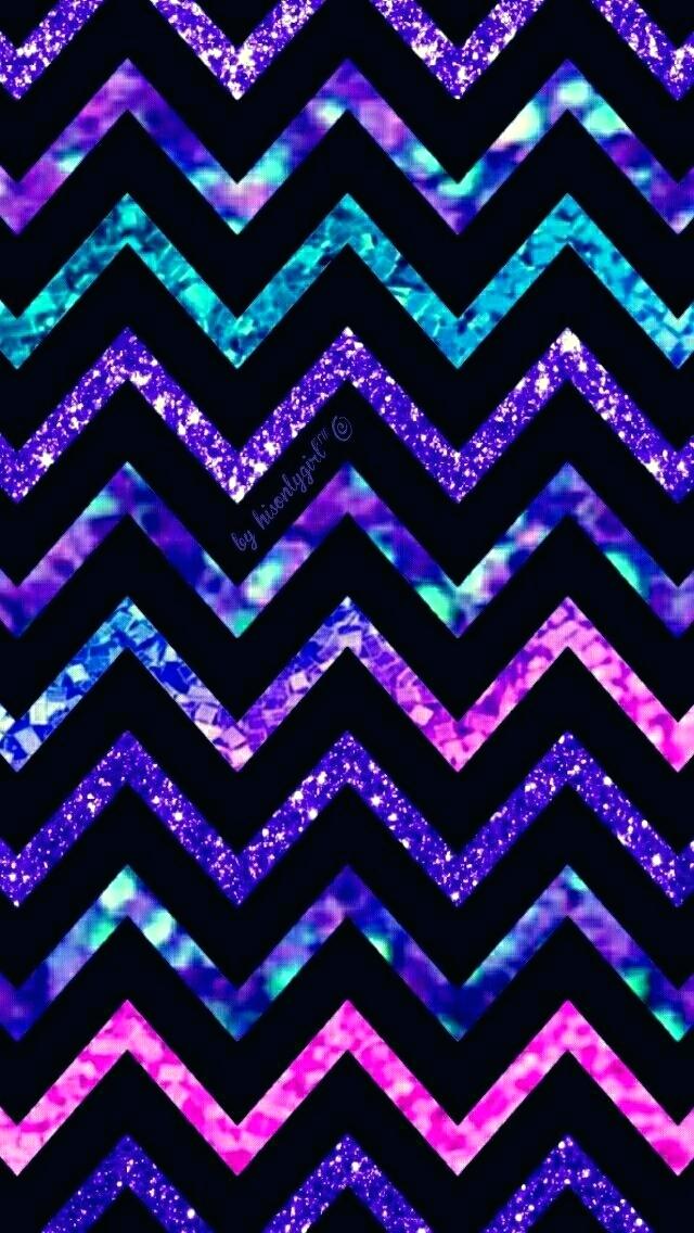 Chevron Wallpapers Purple Pink Blue Glitter Tribal - Chevron Pink And Blue , HD Wallpaper & Backgrounds