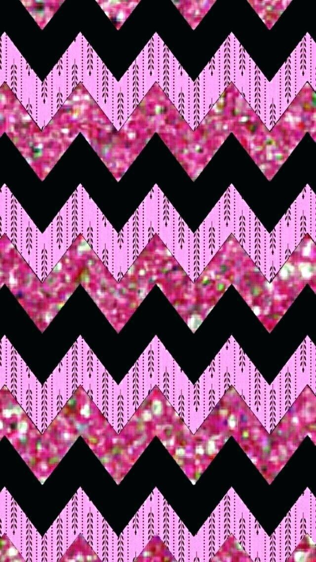 Chevron Wallpapers - Glitter Purple Chevron Background , HD Wallpaper & Backgrounds