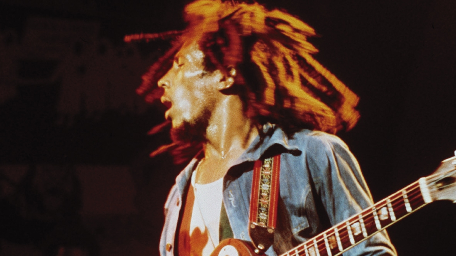 Bob Marley Live At The Rainbow - Gibson Les Paul Special Bob Marley , HD Wallpaper & Backgrounds