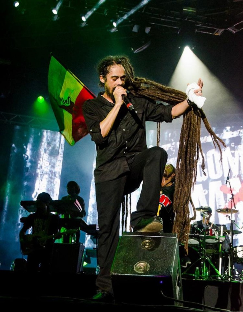 Damian Marley2 - Damian Marley On Stage , HD Wallpaper & Backgrounds