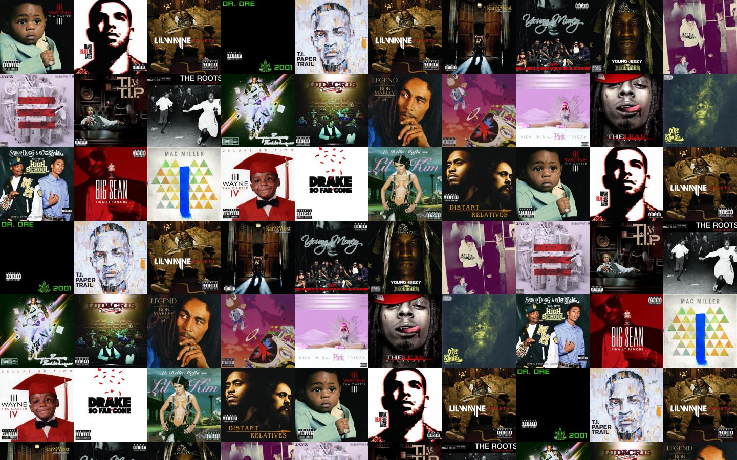 Lil Wayne Carter 3 Drake Thank Wallpaper Album Cover 1949950