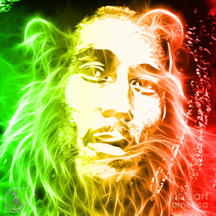 Awesome Bob Marley Hd Wallpaper Pack 53 Free Download - Bob Marley Poster Lion , HD Wallpaper & Backgrounds