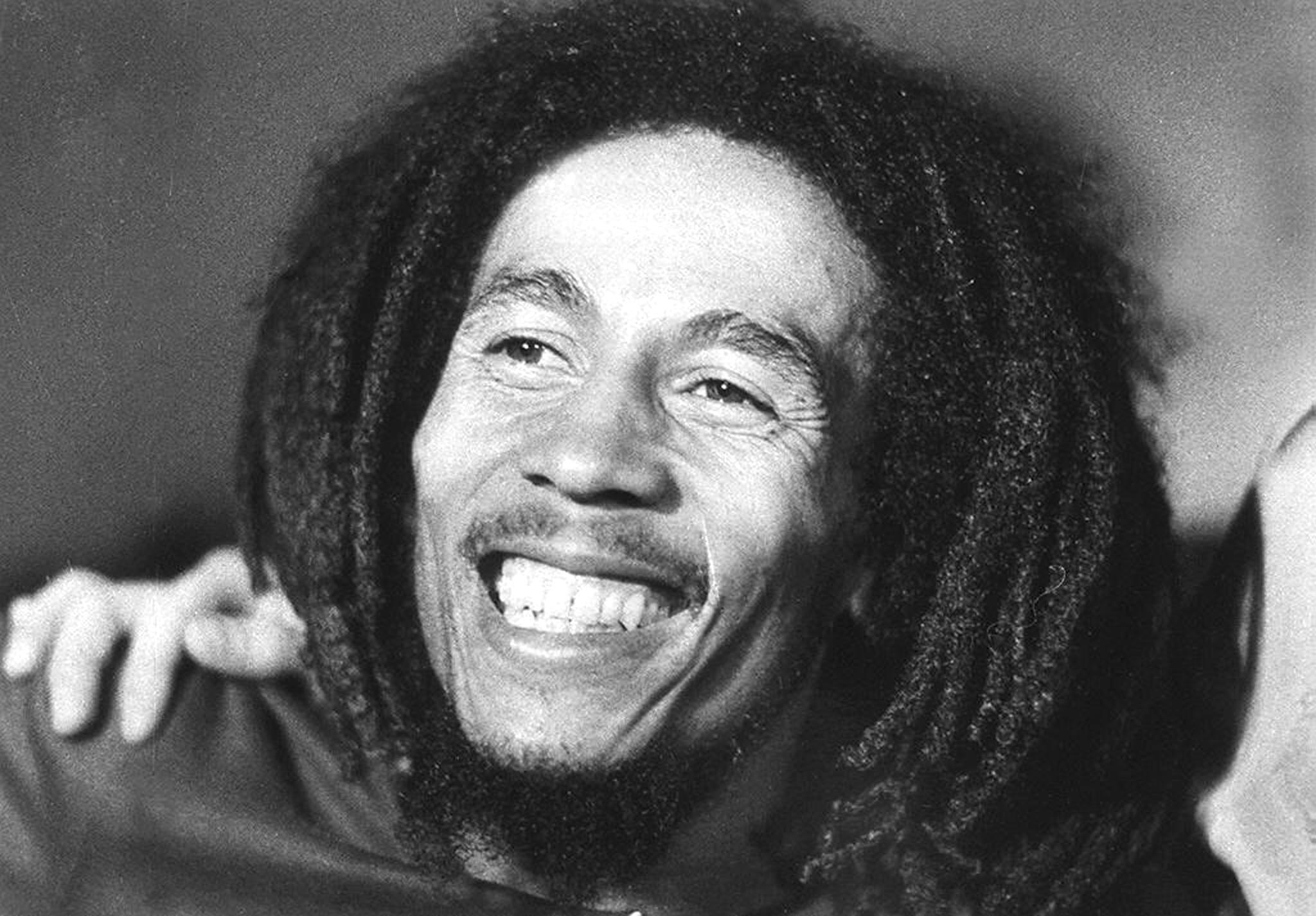 The Legend Bob Marley Smile Jamaican Musician Photo - Bob Marley , HD Wallpaper & Backgrounds