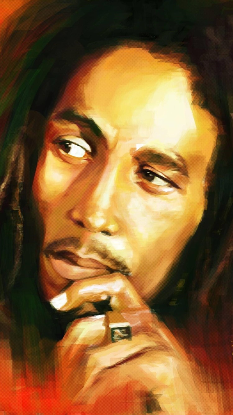 Bob Marley Painting - Bob Marley , HD Wallpaper & Backgrounds