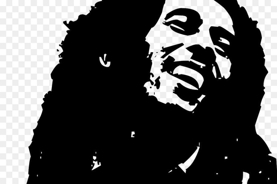 Bob Marley, Black And White, Stencil, Black Png - Hd Wallpaper Ultra Hd Bob Marley , HD Wallpaper & Backgrounds
