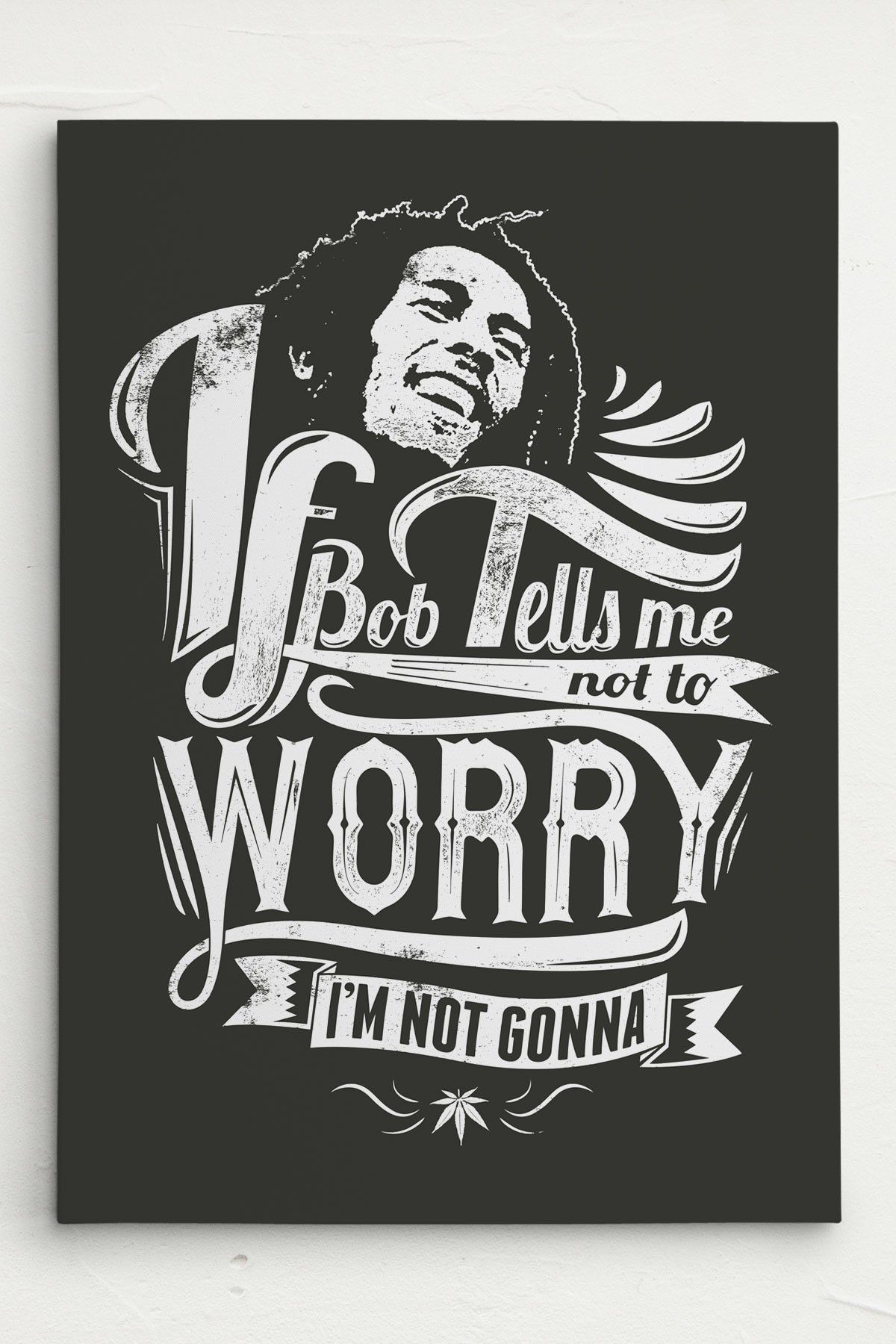 Bob Marley Leinwand Canvas - Cool Bob Marley T Shirt , HD Wallpaper & Backgrounds