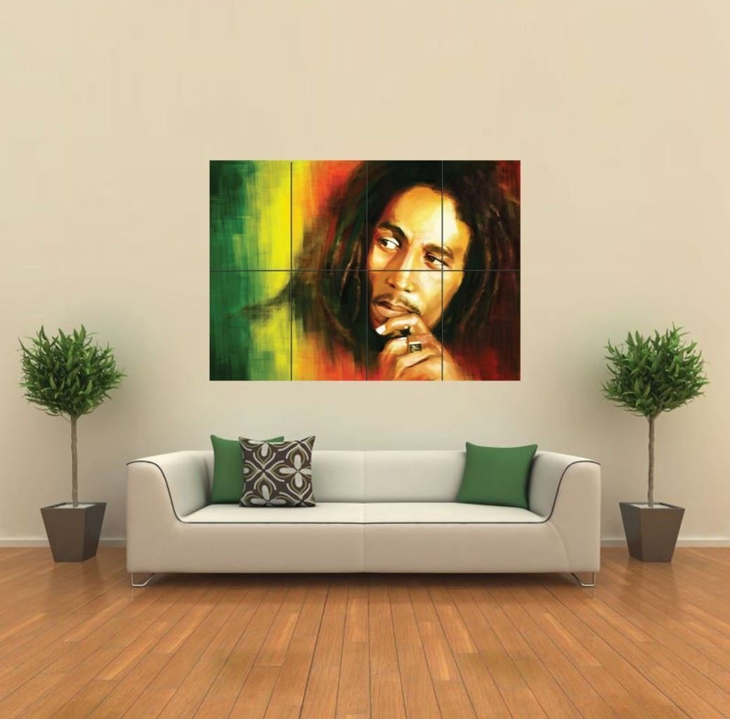 Bob Marley Wall Art Canvas - Bob Marley Pics For Living Room , HD Wallpaper & Backgrounds