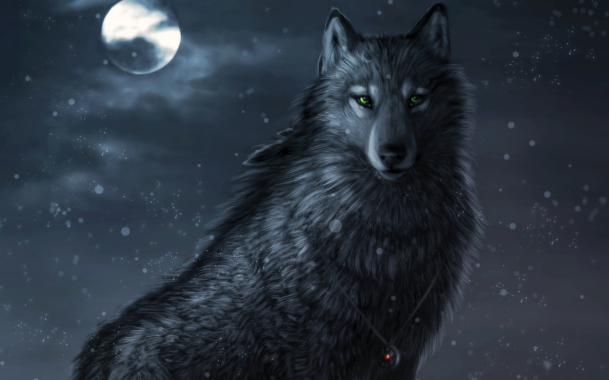 Wolf Wallpapers Hd A31 - Dark Wolf , HD Wallpaper & Backgrounds