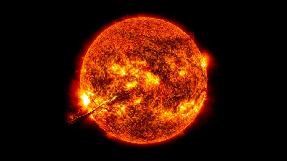 Star Sun Earth Coronal Mass Ejection Cme Solar Flare - Surface Of The Sun , HD Wallpaper & Backgrounds