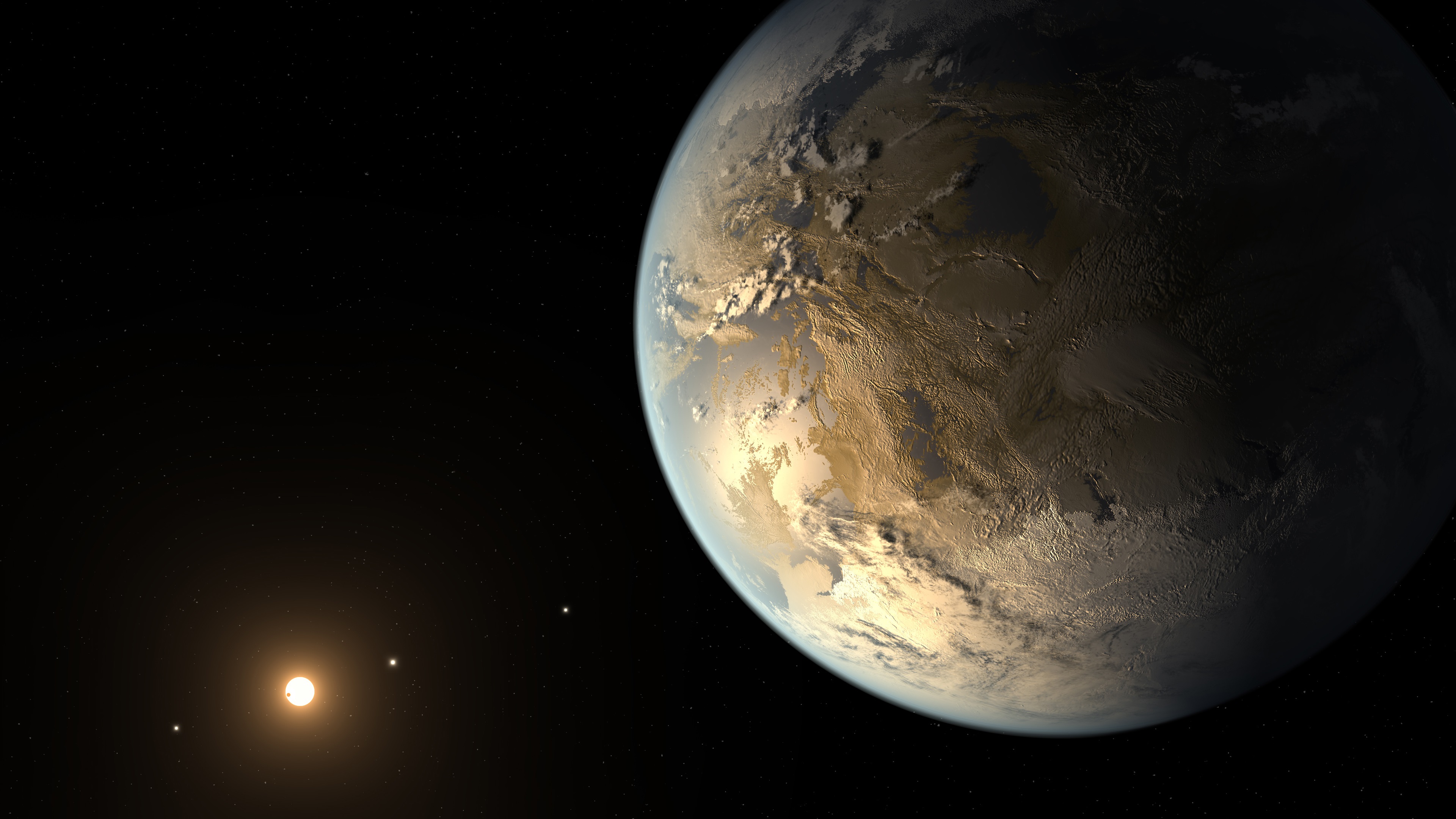 Download This Wallpaper - Kepler 186f , HD Wallpaper & Backgrounds