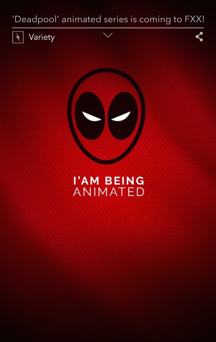 '#deadpool' #animatedseries Is Coming To Fxx Http - Poster , HD Wallpaper & Backgrounds