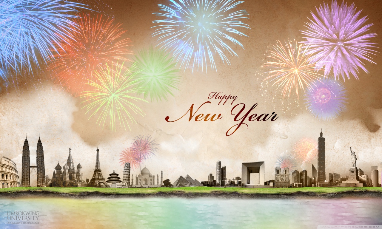 Hd - Happy New Year Background Hd , HD Wallpaper & Backgrounds