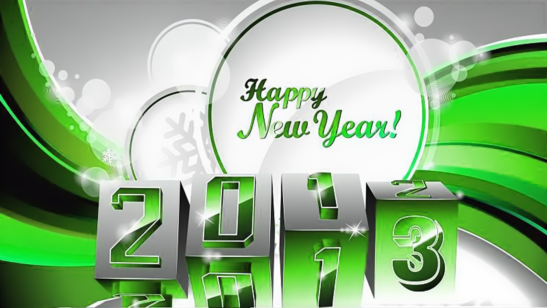 Happy New Year 2013 Pc Wallpaper - Happy New Year 2011 , HD Wallpaper & Backgrounds