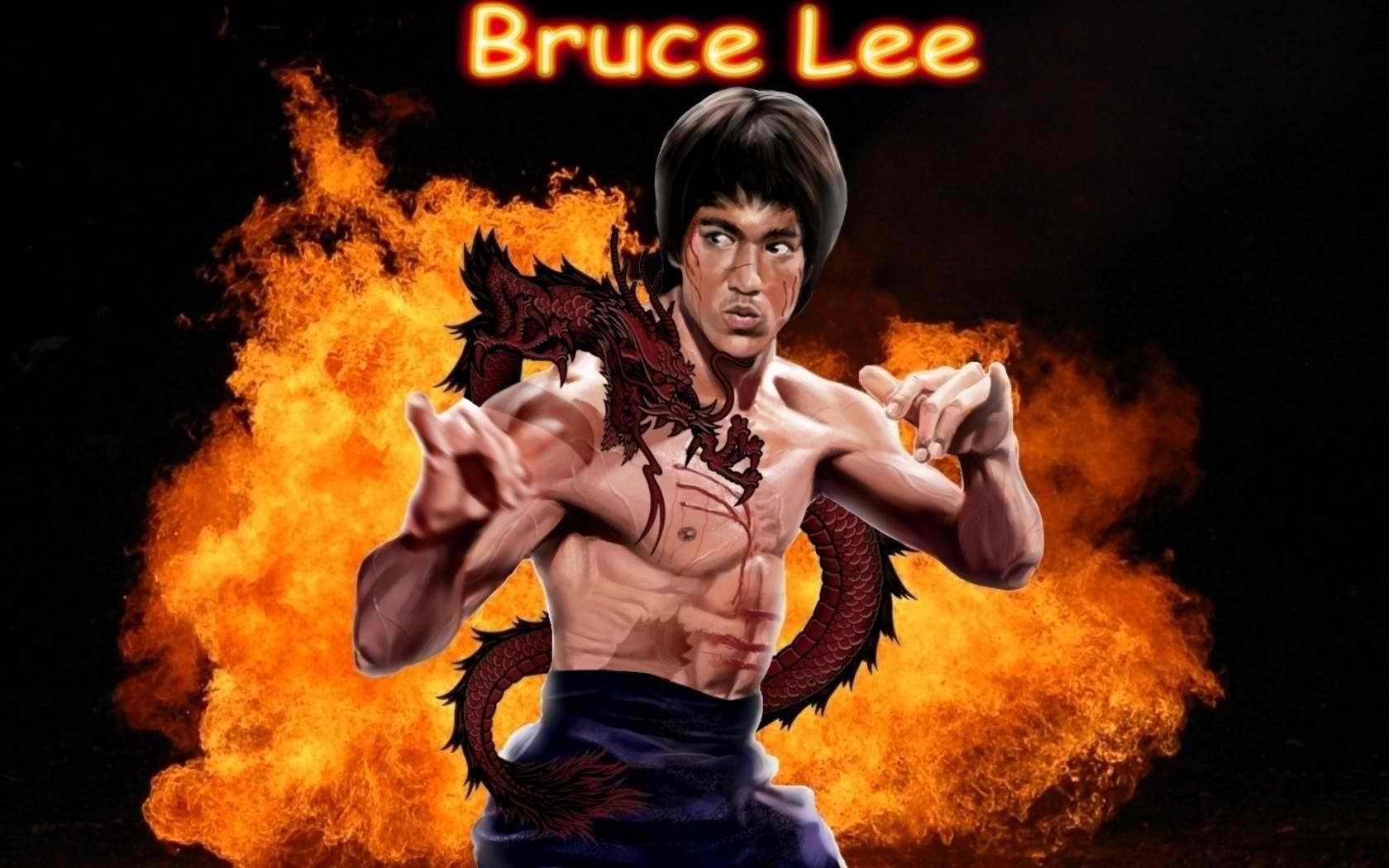 Jackpot Party Casino - Dragon Bruce Lee , HD Wallpaper & Backgrounds