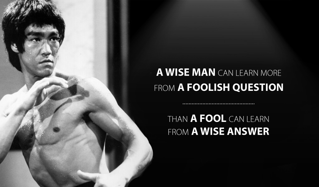 Bruce Lee Wise Man Quote , HD Wallpaper & Backgrounds