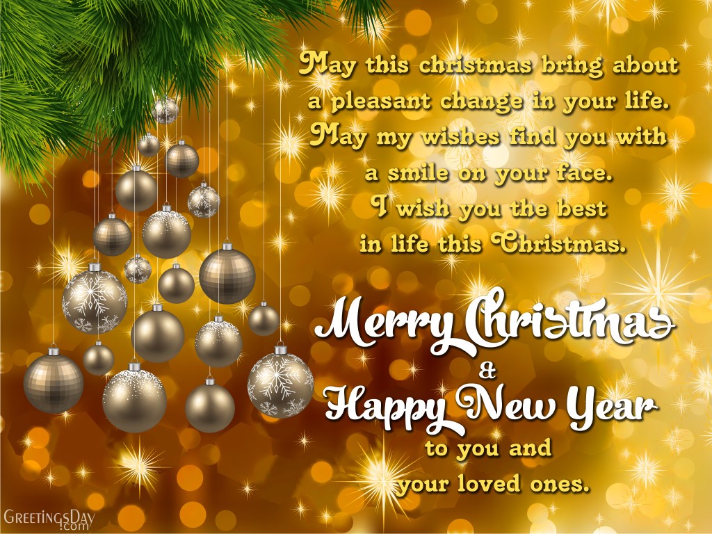 Merry Christmas And Happy New Year Everyone - Family Merry Christmas And A Happy New Year , HD Wallpaper & Backgrounds