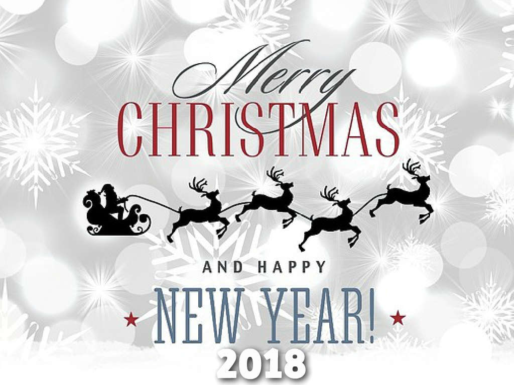 Free Download Merry Christmas And Happy New Year Images - Wishes Merry Christmas 2018 , HD Wallpaper & Backgrounds