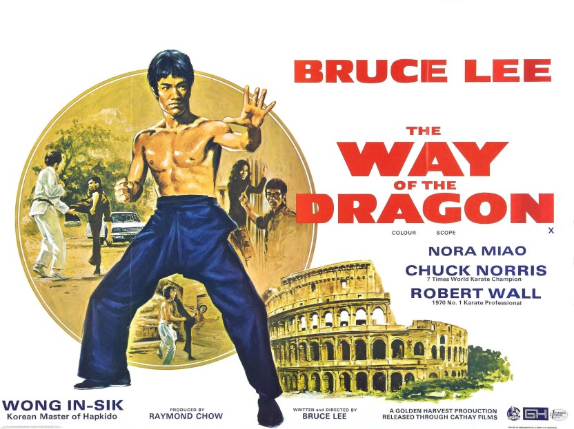 Movie The Way Of The Dragon Bruce Lee Poster Hd Wallpaper - Bruce Lee Way Of The Dragon , HD Wallpaper & Backgrounds