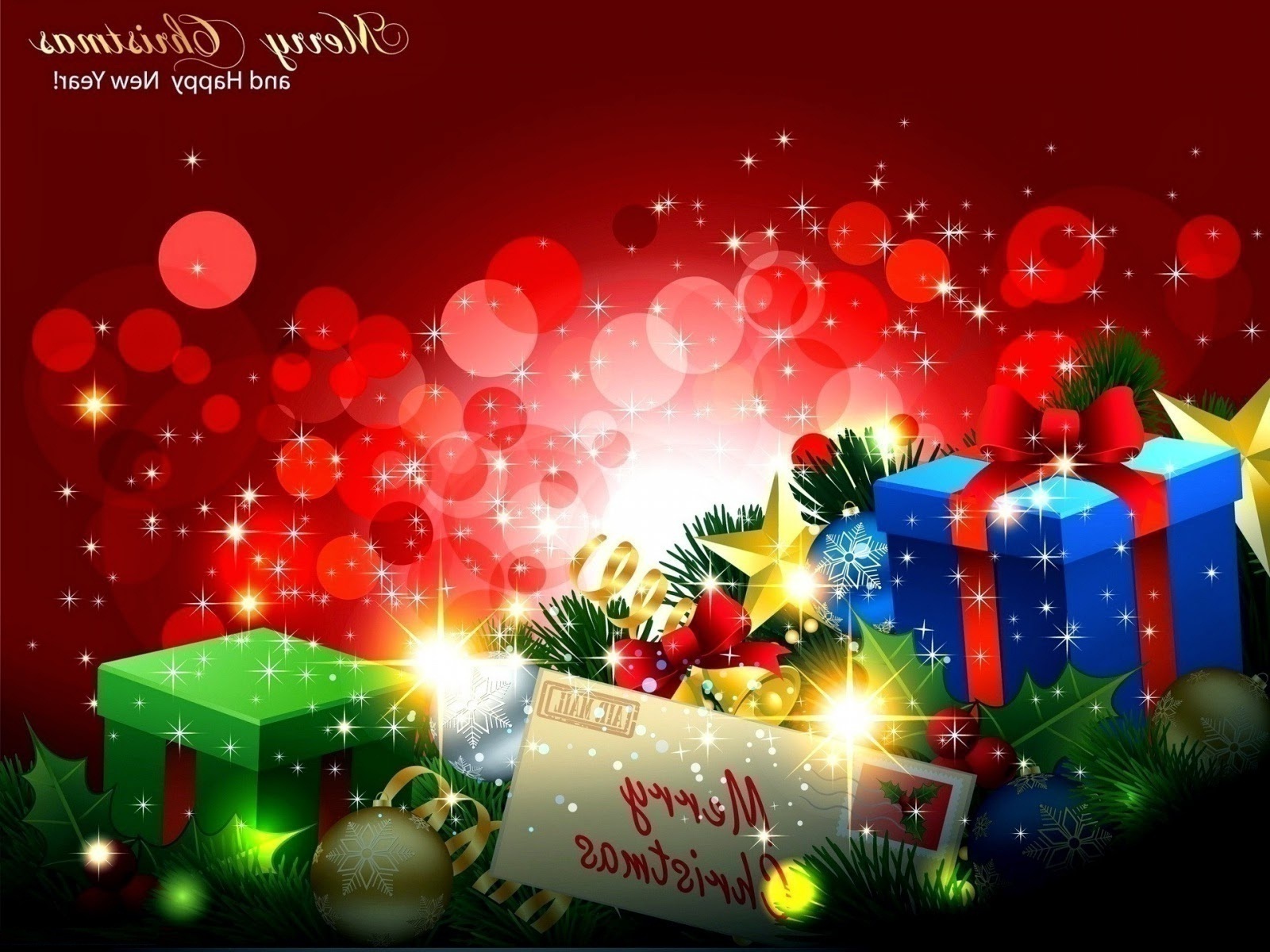 Merry Christmas Happy New Year High Resolution Wallpaper - Merry Christmas Images Hd , HD Wallpaper & Backgrounds