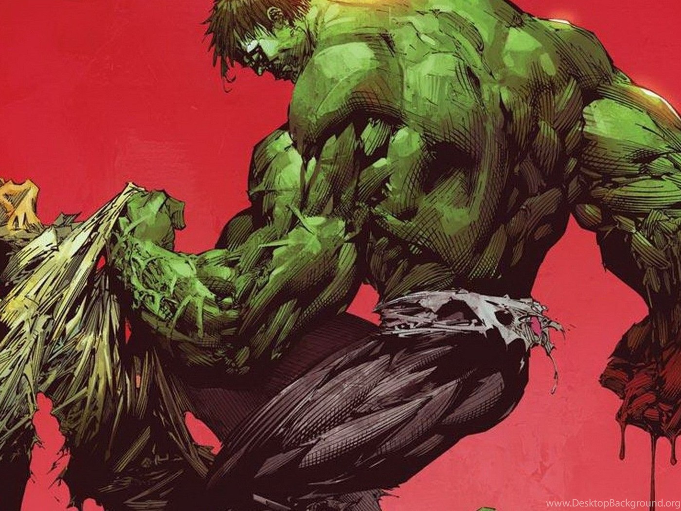 Fullscreen - Hulk Vs Bruce Banner , HD Wallpaper & Backgrounds