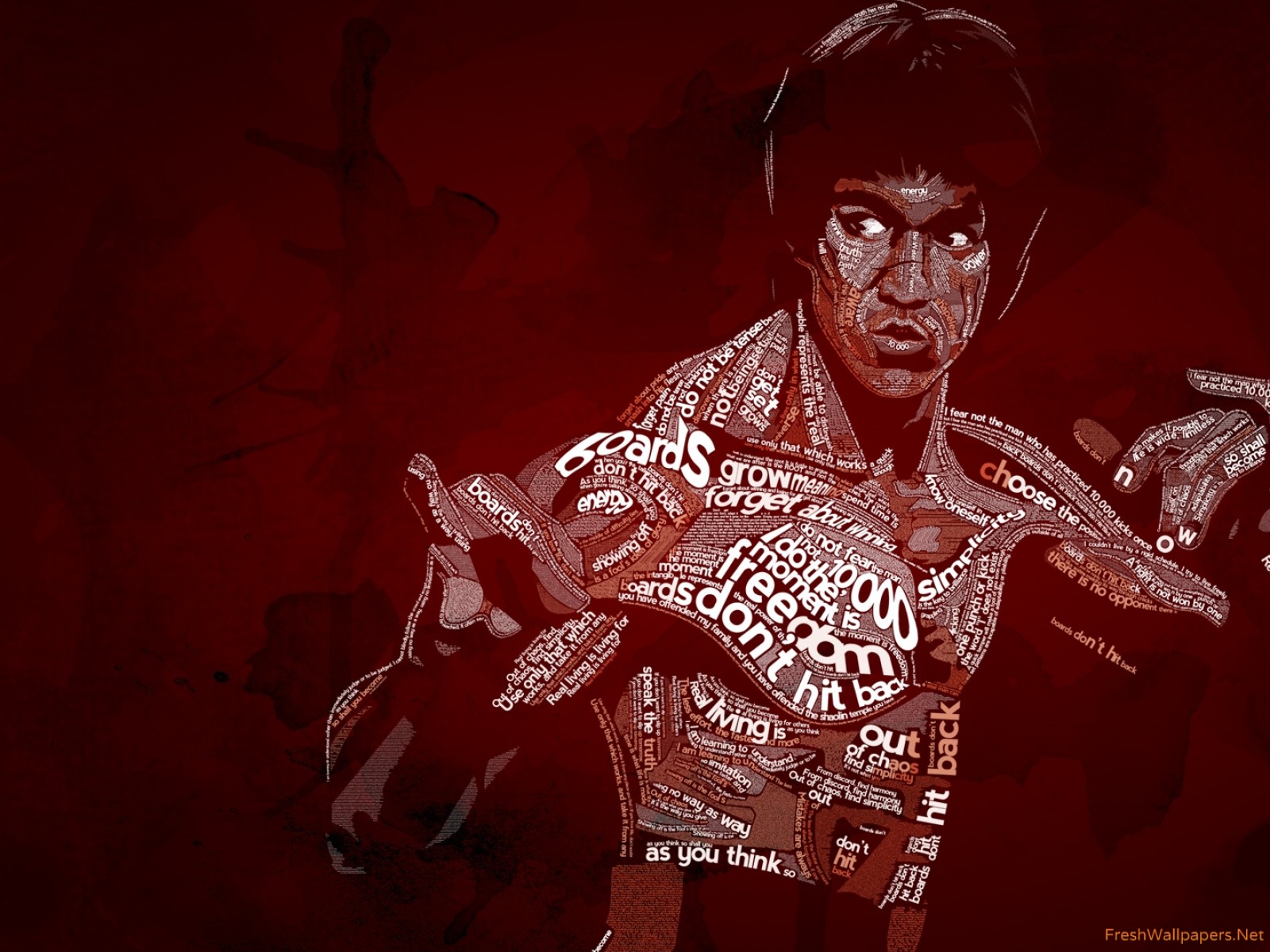 Bruce Lee Red Wallpaper - Bruce Lee Twitter Header , HD Wallpaper & Backgrounds