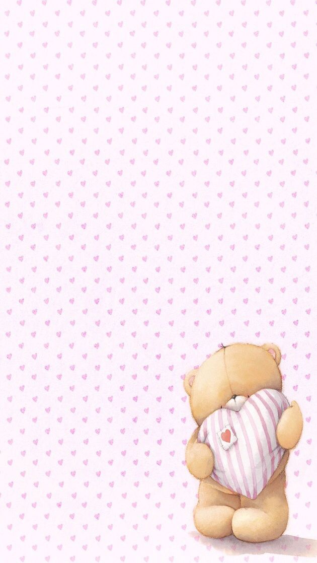 Friends Wallpaper For Phone - Forever Friends Bear Wallpaper Iphone , HD Wallpaper & Backgrounds