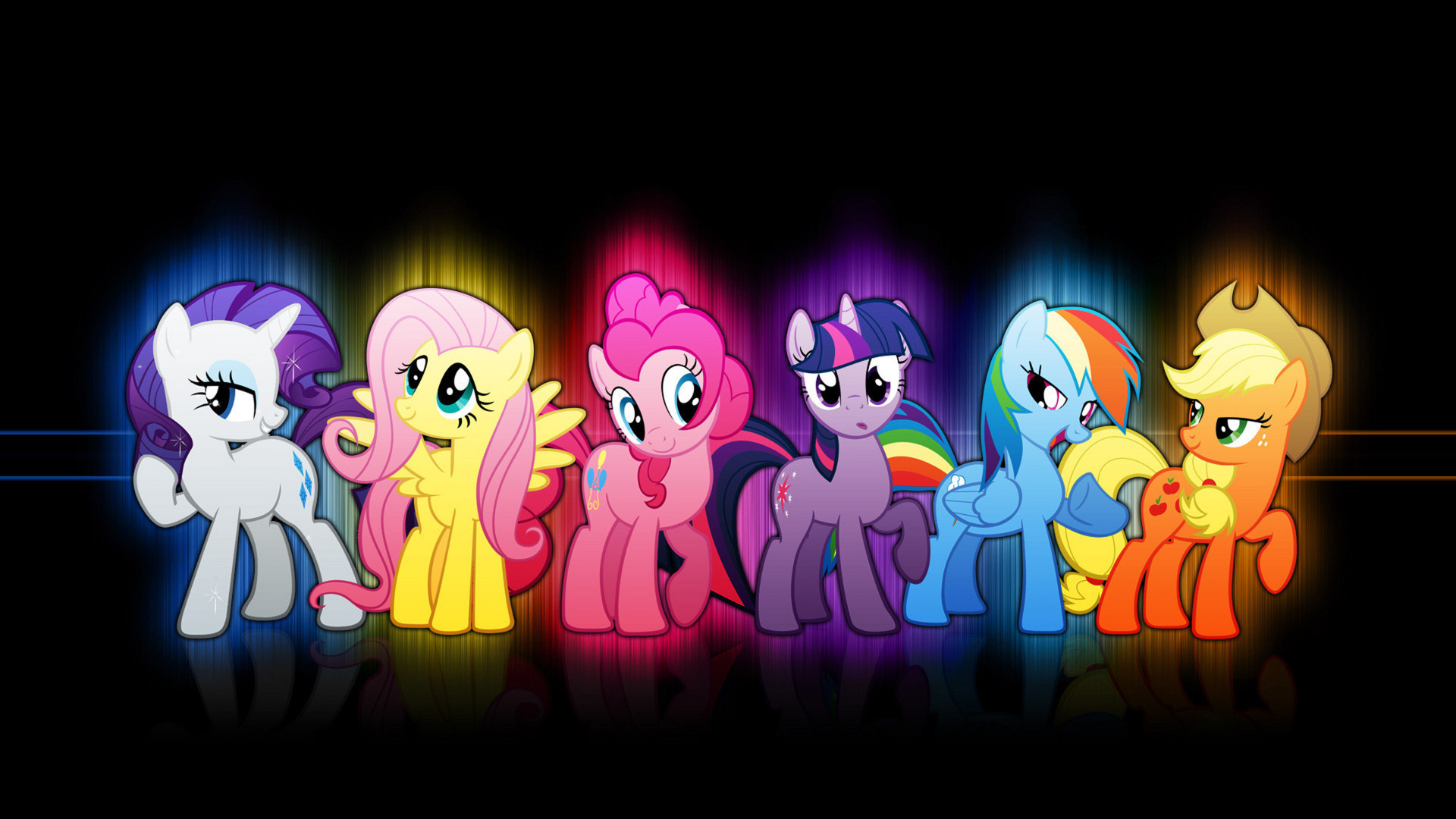 Wallpaper Horses, Cartoon, My Little Pony - My Little Pony Ipad Background , HD Wallpaper & Backgrounds