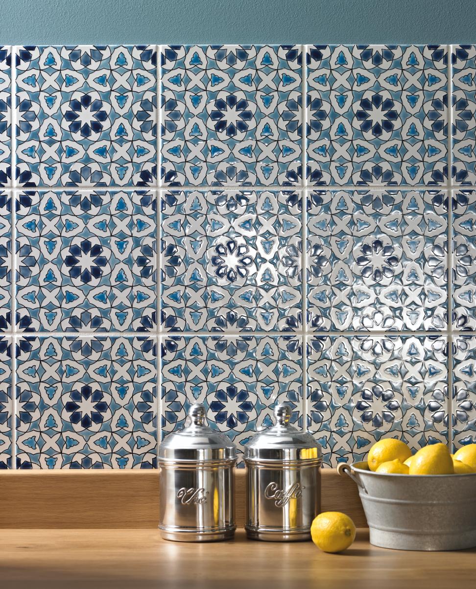 Fired Earth - Patterned Wall Tiles For Kitchen , HD Wallpaper & Backgrounds