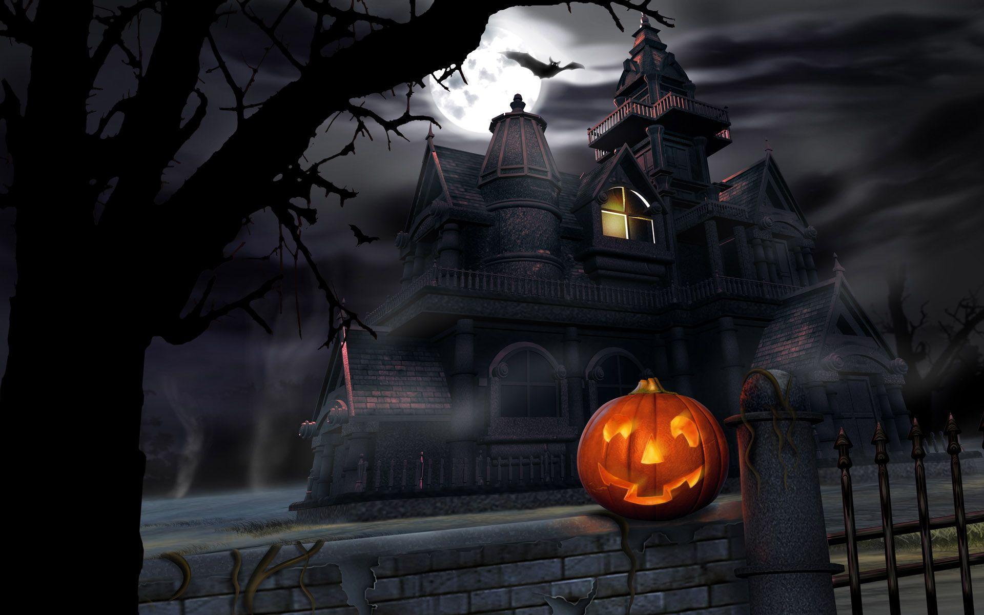 Scary Halloween 2012 Hd Wallpapers - Green Screen Halloween Backgrounds , HD Wallpaper & Backgrounds
