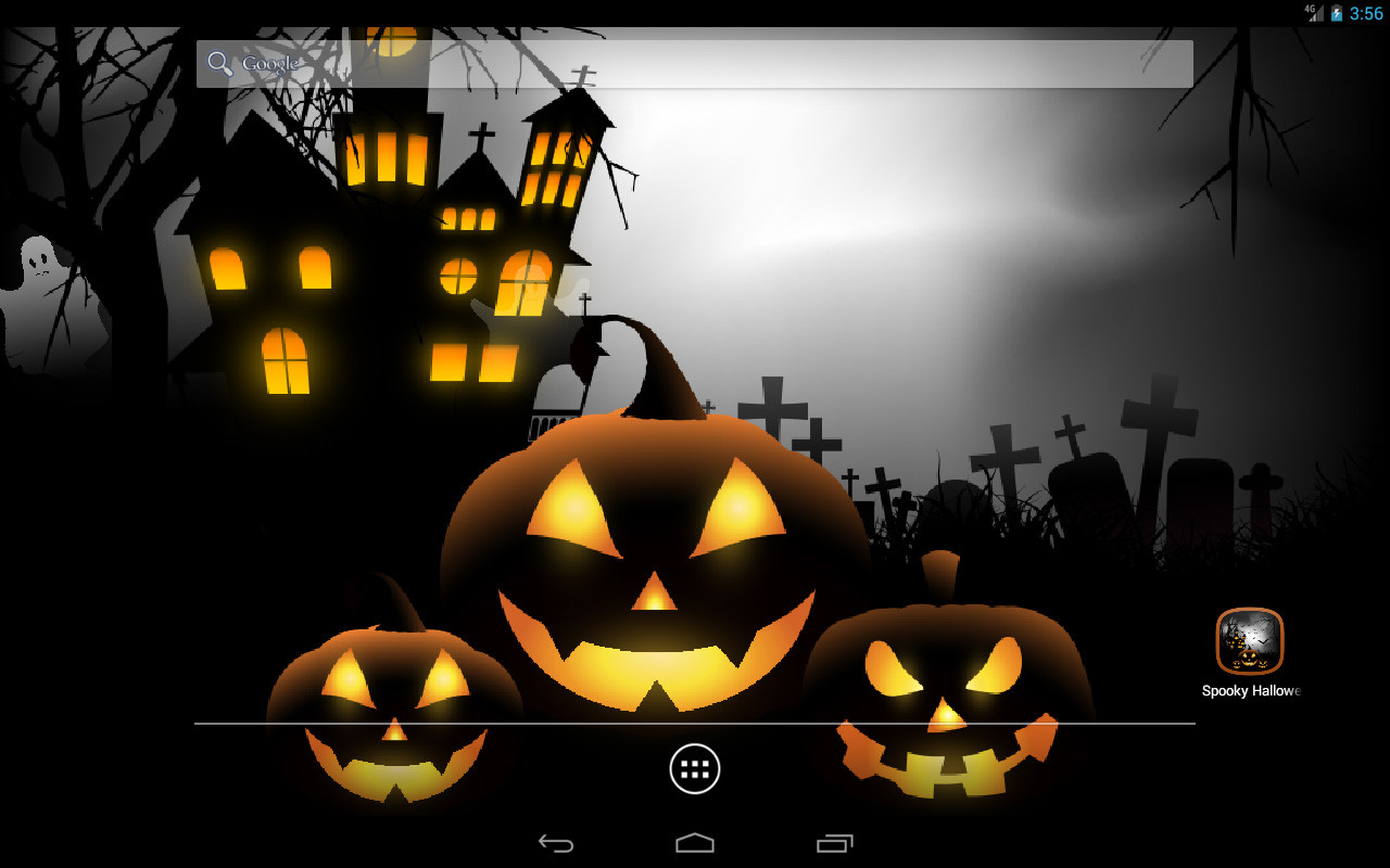 Spooky Halloween Free Live Wallpaper - High Resolution Halloween Background , HD Wallpaper & Backgrounds