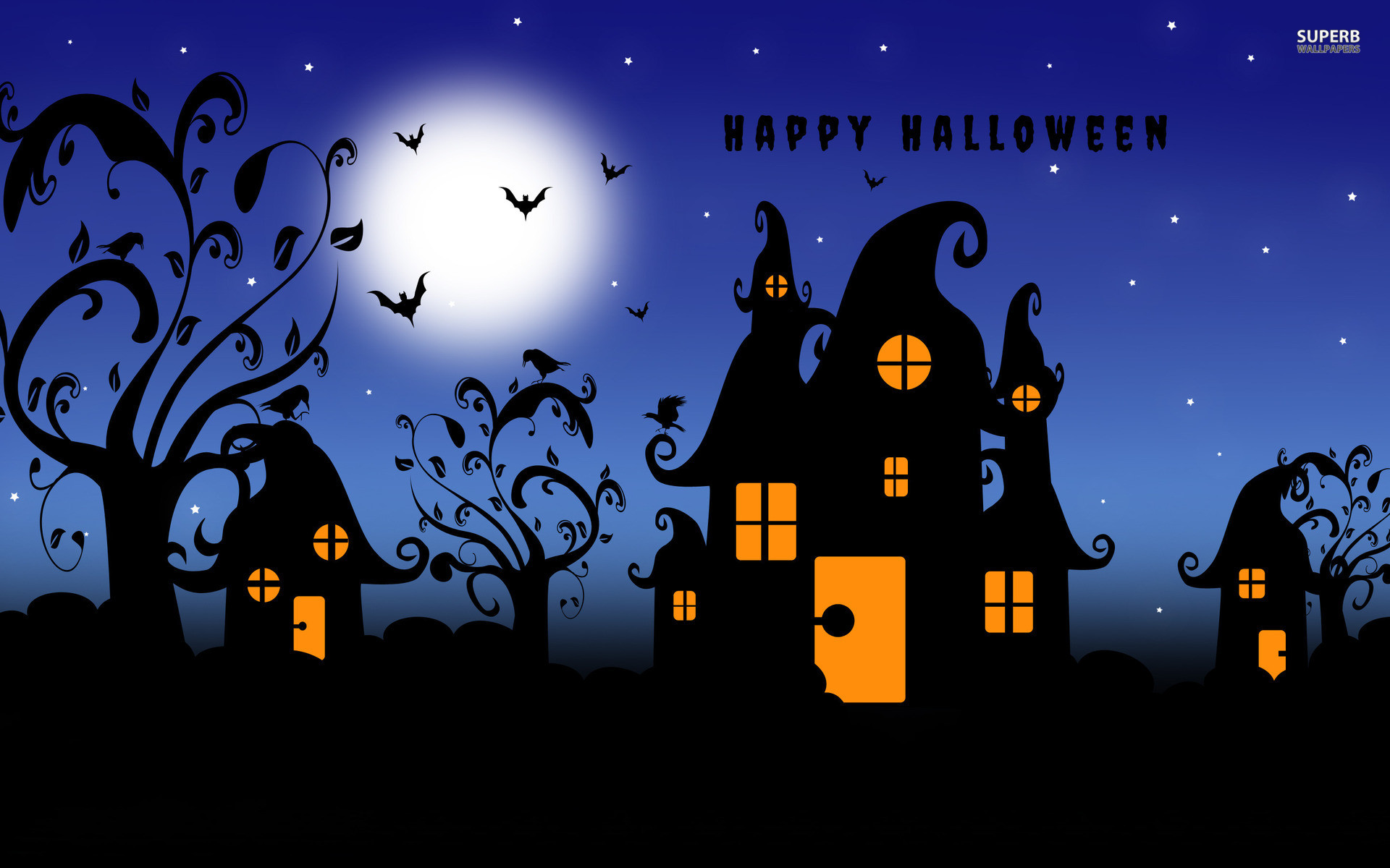 Happy Halloween Wallpapers Wide - Happy Halloween Kids , HD Wallpaper & Backgrounds
