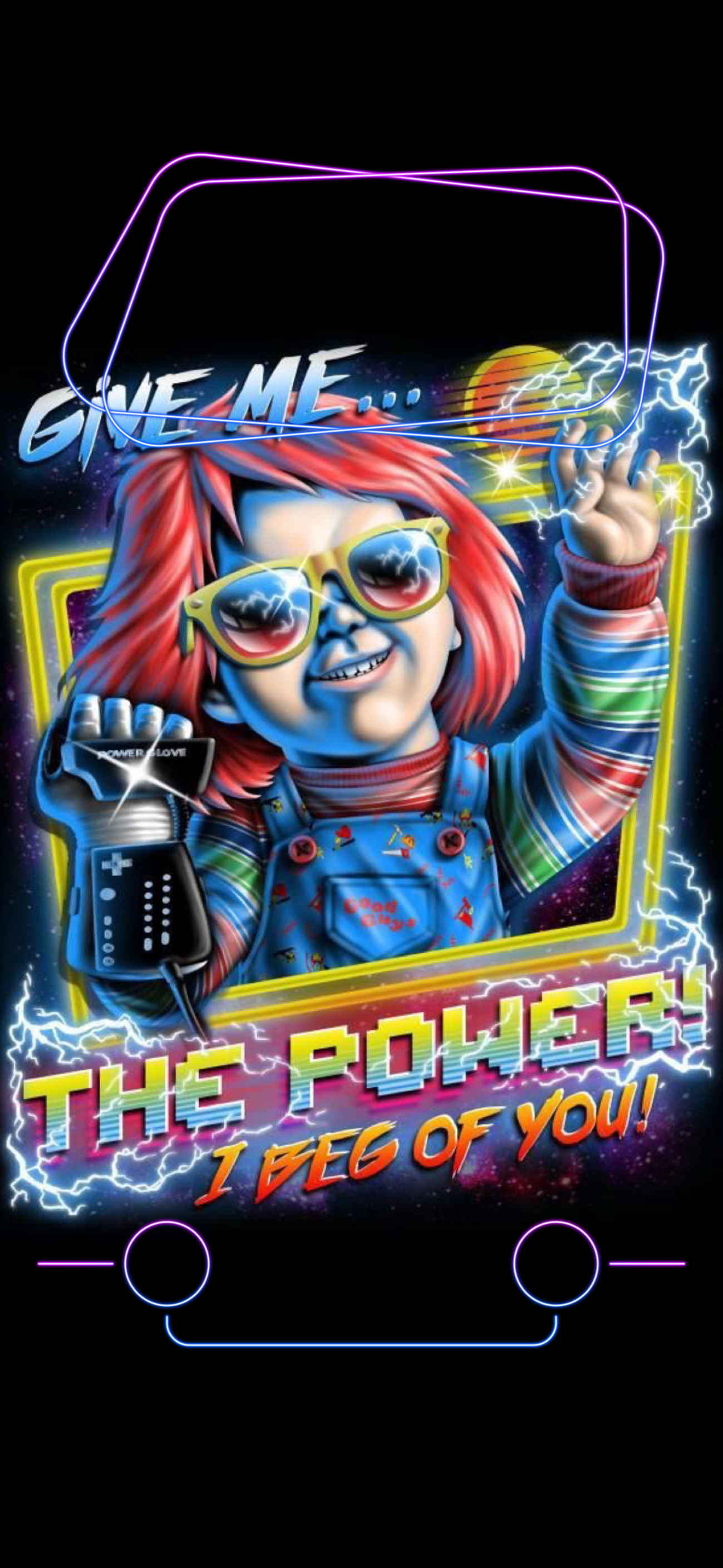 Wallpaper Iphone X - Chucky Give Me The Power , HD Wallpaper & Backgrounds