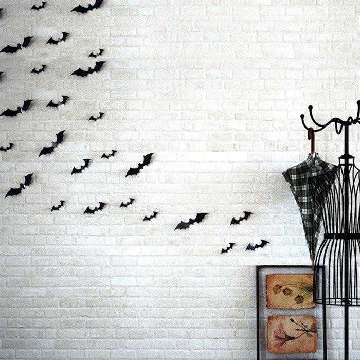 Halloween - Bat Decorations , HD Wallpaper & Backgrounds