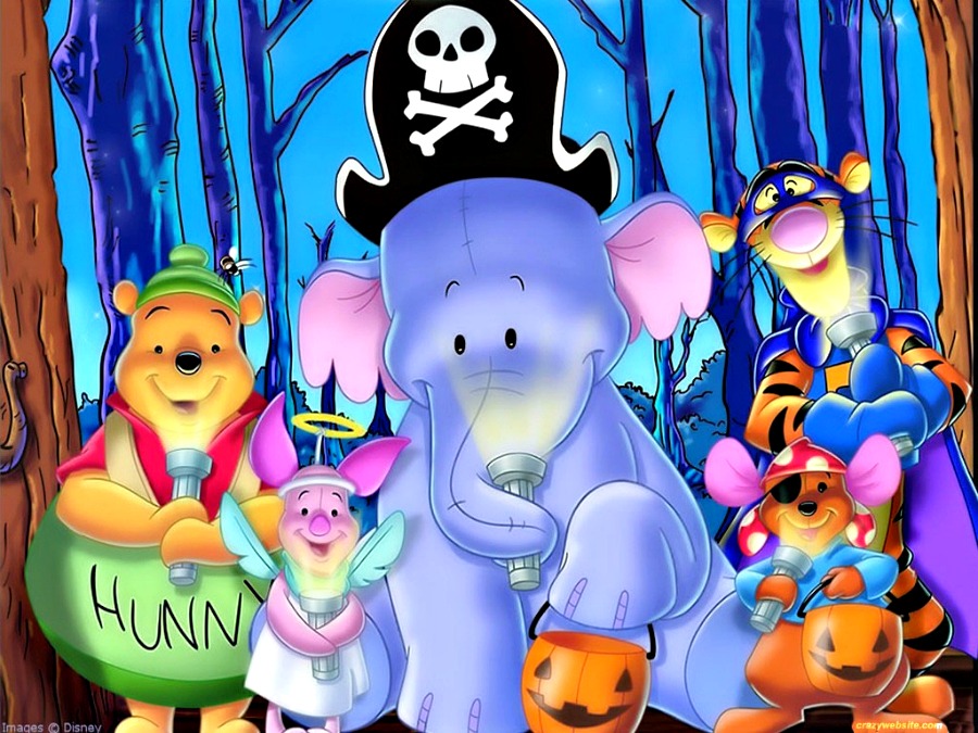 Not So Scary Movies For A Happy Halloween - Pooh's Heffalump Halloween Movie (2005) , HD Wallpaper & Backgrounds