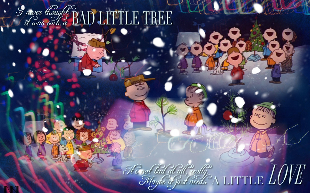 Christmas Achtergrond Called Charlie Brown Christmas - Charlie Brown Christmas , HD Wallpaper & Backgrounds