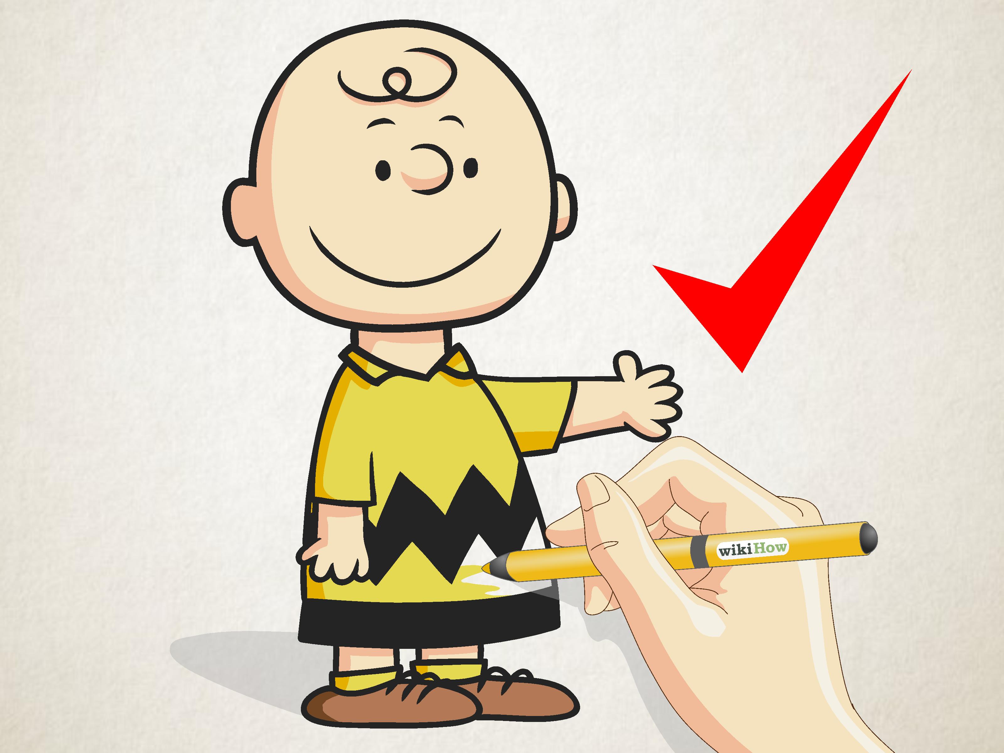 How To Draw Charlie Brown - Dibujo De Charlie Brown , HD Wallpaper & Backgrounds