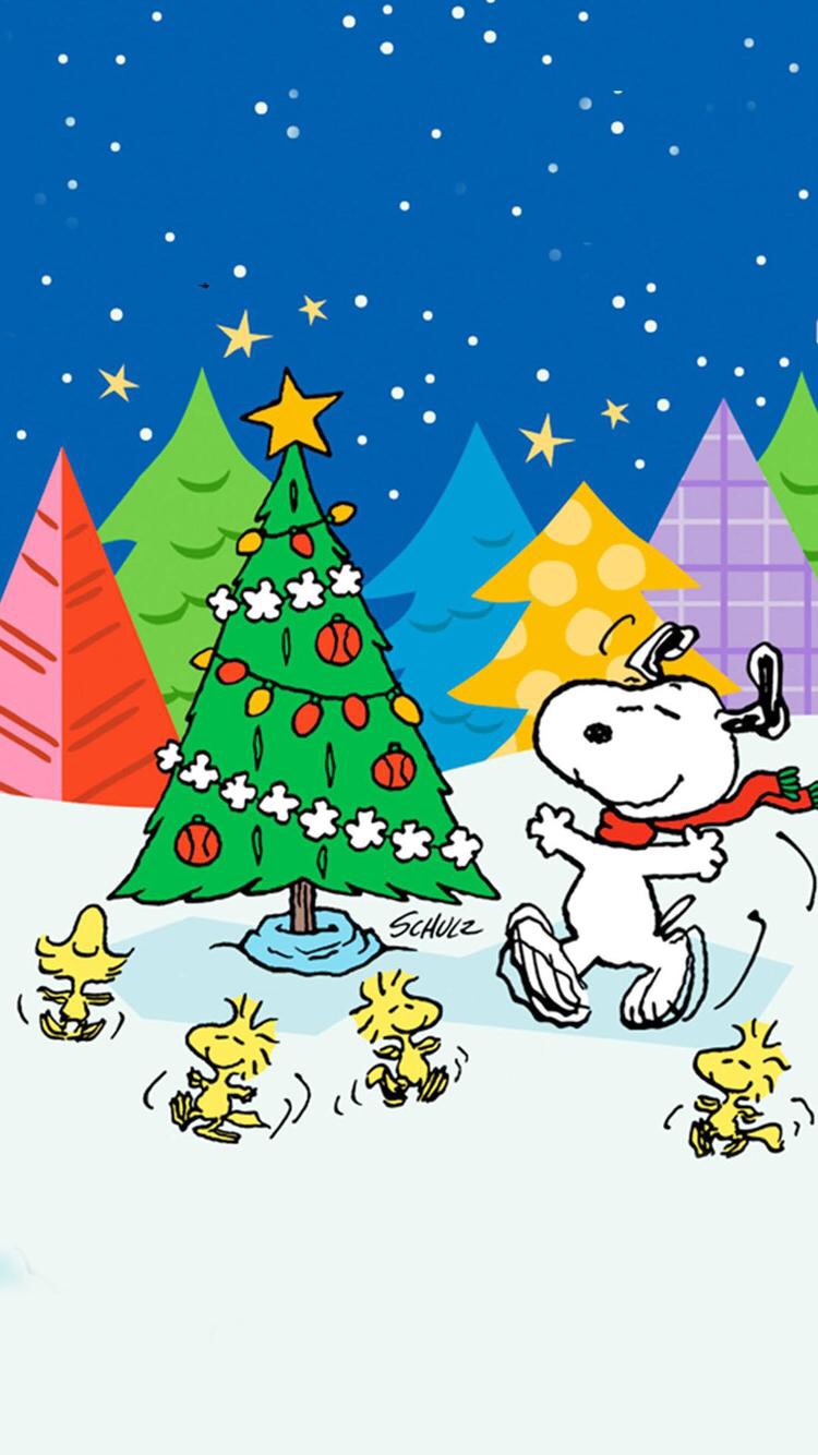 Cartoon Christmas Holidays - Merry Christmas Snoopy Gif , HD Wallpaper & Backgrounds