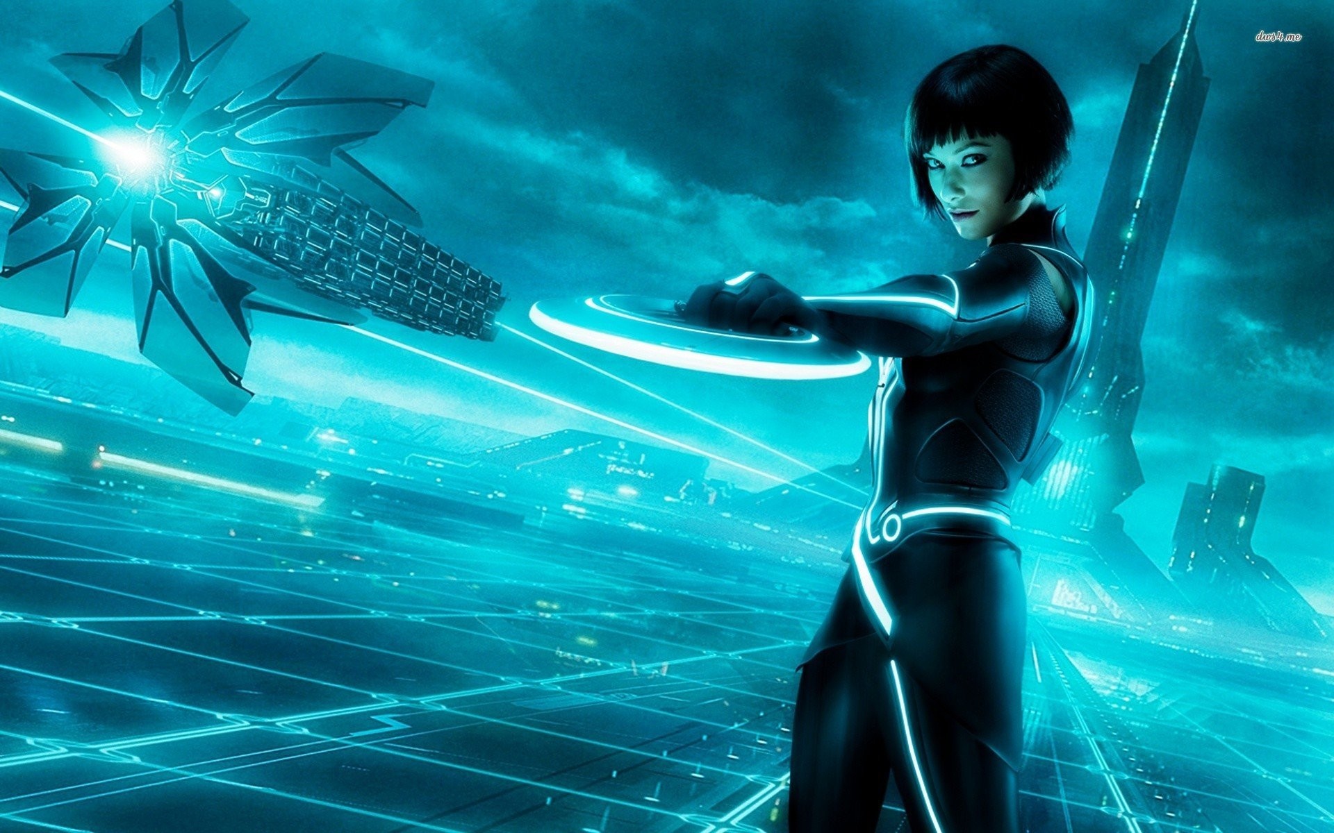 Download Olivia - Tron Legacy Dvd Cover , HD Wallpaper & Backgrounds