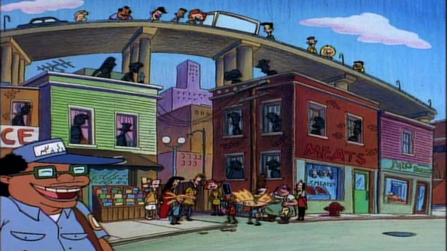 How Hey Arnold Makes Cartoon City Living Look Realistic - Hey Arnold City , HD Wallpaper & Backgrounds