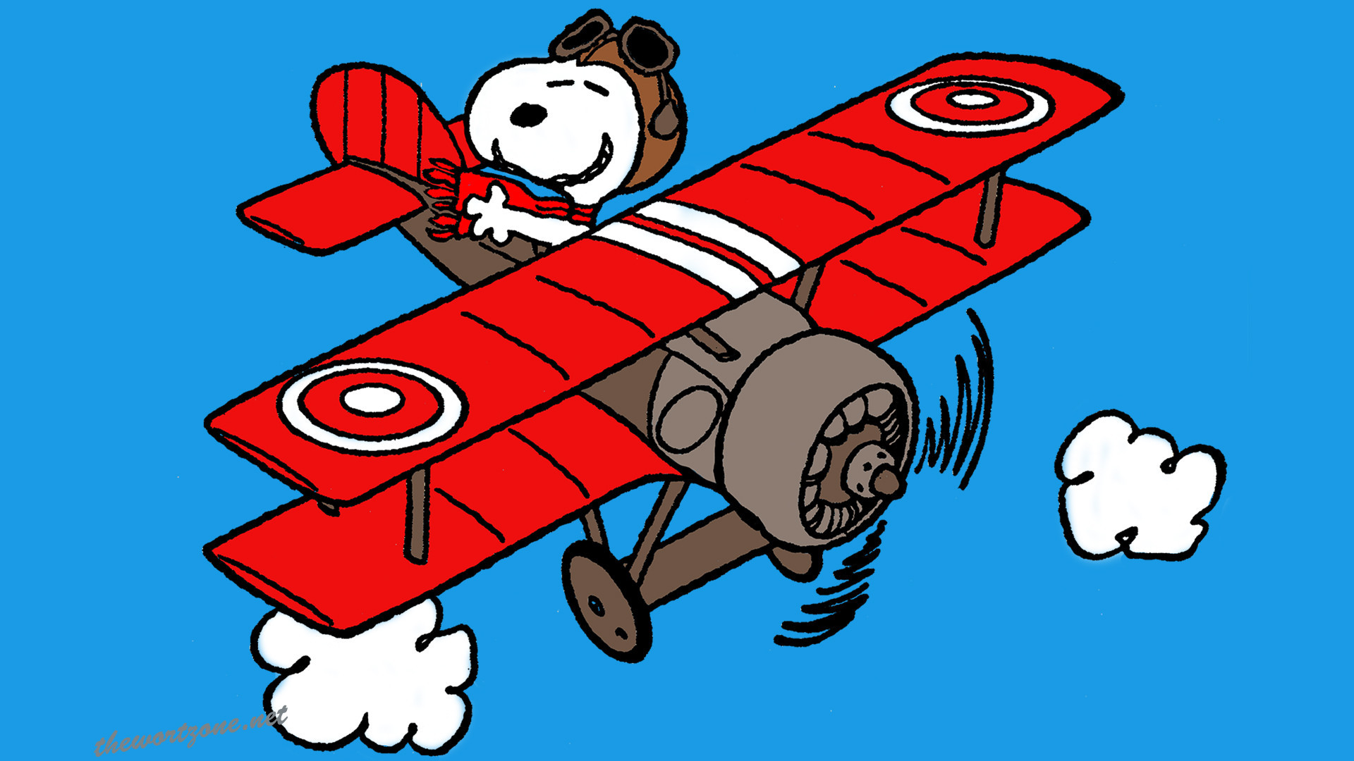 A Charlie Brown Christmas Wallpaper Cartoon Wallpapers - Snoopy Sopwith Camel , HD Wallpaper & Backgrounds