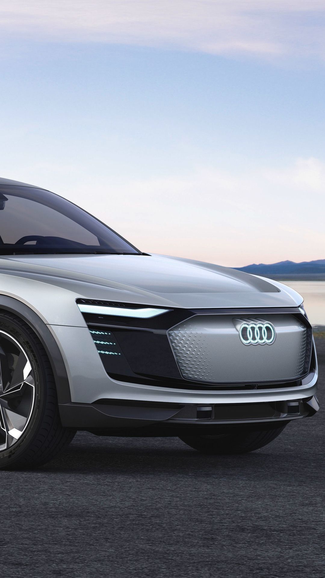 Tag For Audi 2017 4k Wallpaper E Tron Iphone 7 Audi - Concept Audi E Tron Sportback , HD Wallpaper & Backgrounds