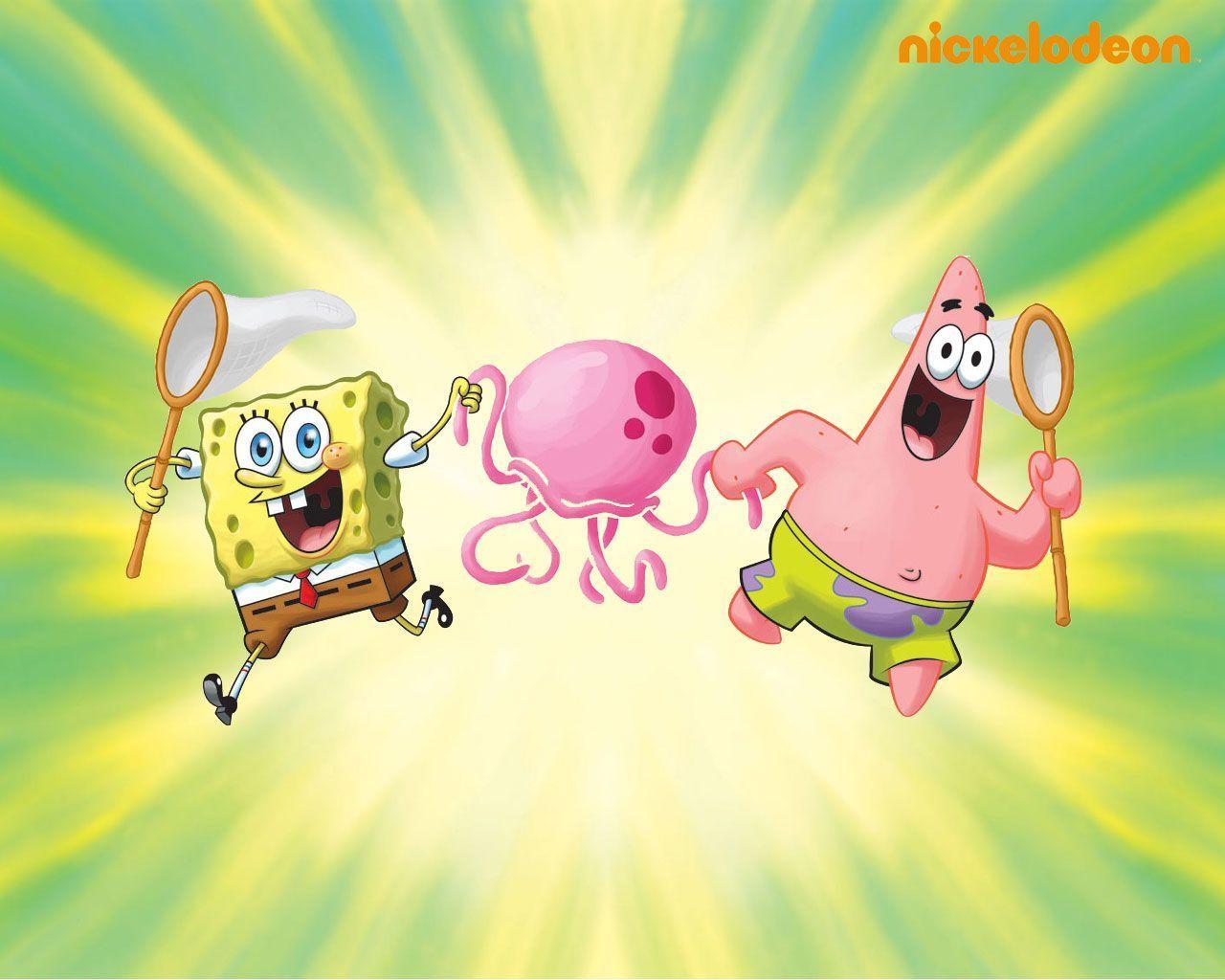 Spongebob & Patrick - Spongebob Wallpapers Patrick And Spongebob , HD Wallpaper & Backgrounds