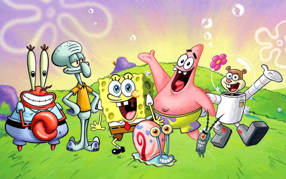 Spongebob Squarepants Wallpapers Funny Pictures Images - Spongebob Friends , HD Wallpaper & Backgrounds